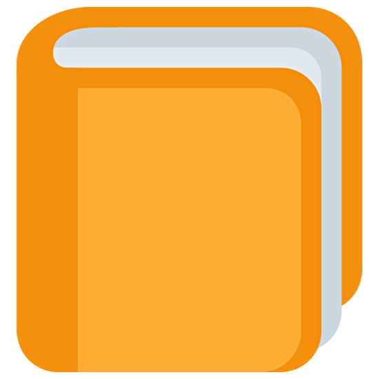 📙 Emoji Libro Naranja en Twitter Twemoji 15.0.