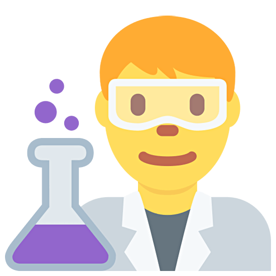 👨‍🔬 Emoji Científico en Twitter Twemoji 15.0.