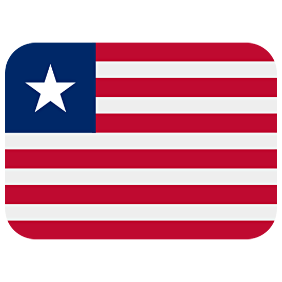 Émoji 🇱🇷 Drapeau : Libéria sur Twitter Twemoji 15.0.