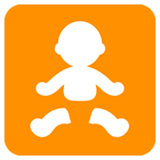 🚼 Emoji Símbolo De Bebê na Twitter Twemoji 2.0.