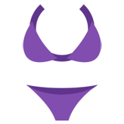 Emoji 👙 Bikini su Twitter Twemoji 2.0.