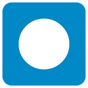 Emoji ⏺️ Pulsante Di Registrazione su Twitter Twemoji 2.0.