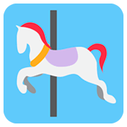 Emoji 🎠 Cavallo Da Giostra su Twitter Twemoji 2.0.