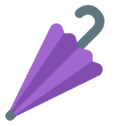 Emoji 🌂 Ombrello Chiuso su Twitter Twemoji 2.0.