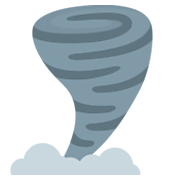 Emoji 🌪️ Tornado su Twitter Twemoji 2.0.