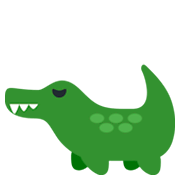 Émoji 🐊 Crocodile sur Twitter Twemoji 2.0.