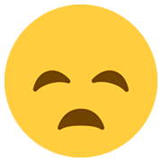 Emoji 😞 Faccina Delusa su Twitter Twemoji 2.0.
