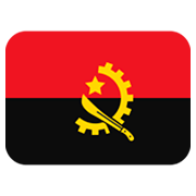 🇦🇴 Emoji Flagge: Angola Twitter Twemoji 2.0.