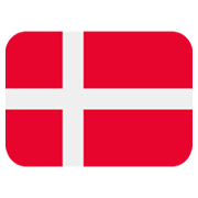 🇩🇰 Emoji Flagge: Dänemark Twitter Twemoji 2.0.