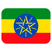 🇪🇹 Emoji Bandeira: Etiópia na Twitter Twemoji 2.0.