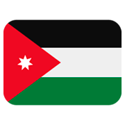 🇯🇴 Emoji Bandeira: Jordânia na Twitter Twemoji 2.0.