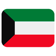 🇰🇼 Emoji Flagge: Kuwait Twitter Twemoji 2.0.