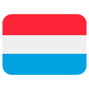 🇱🇺 Emoji Bandeira: Luxemburgo na Twitter Twemoji 2.0.