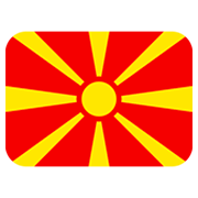 🇲🇰 Emoji Bandeira: Macedônia Do Norte na Twitter Twemoji 2.0.