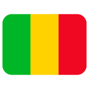 🇲🇱 Emoji Flagge: Mali Twitter Twemoji 2.0.
