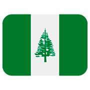 🇳🇫 Emoji Bandeira: Ilha Norfolk na Twitter Twemoji 2.0.