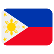 🇵🇭 Emoji Bandera: Filipinas en Twitter Twemoji 2.0.