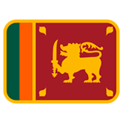 Émoji 🇱🇰 Drapeau : Sri Lanka sur Twitter Twemoji 2.0.