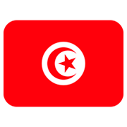 🇹🇳 Emoji Bandera: Túnez en Twitter Twemoji 2.0.