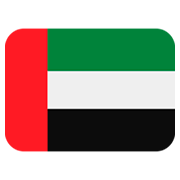 🇦🇪 Emoji Bandera: Emiratos Árabes Unidos en Twitter Twemoji 2.0.