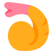Emoji 🍤 Gambero Fritto su Twitter Twemoji 2.0.