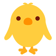 Emoji 🐥 Pulcino Visto Di Fronte su Twitter Twemoji 2.0.