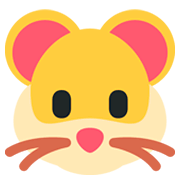 🐹 Emoji Rosto De Hamster na Twitter Twemoji 2.0.