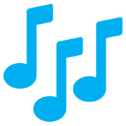 🎶 Emoji Notas Musicales en Twitter Twemoji 2.0.