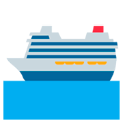 🛳️ Emoji Passagierschiff Twitter Twemoji 2.0.