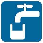 🚰 Emoji água Potável na Twitter Twemoji 2.0.