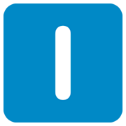 🇮 Emoji Indicador regional símbolo letra I en Twitter Twemoji 2.0.