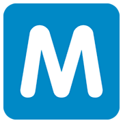 🇲 Emoji Símbolo do indicador regional letra M na Twitter Twemoji 2.0.