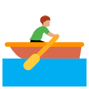 Emoji 🚣🏽 Persona In Barca A Remi: Carnagione Olivastra su Twitter Twemoji 2.0.