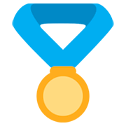 🏅 Emoji Medalla Deportiva en Twitter Twemoji 2.0.