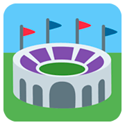 Emoji 🏟️ Stadio su Twitter Twemoji 2.0.