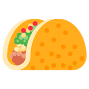 🌮 Emoji Taco en Twitter Twemoji 2.0.
