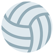 🏐 Emoji Volleyball Twitter Twemoji 2.0.
