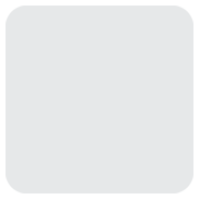 Emoji ⬜ Quadrato Bianco Grande su Twitter Twemoji 2.0.
