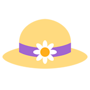 👒 Emoji Sombrero De Mujer en Twitter Twemoji 2.0.