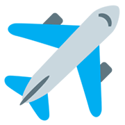 Emoji ✈️ Aeroplano su Twitter Twemoji 2.2.2.