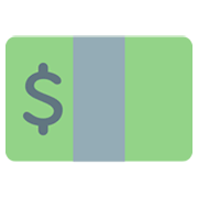 Emoji 💵 Banconota Dollaro su Twitter Twemoji 2.2.2.