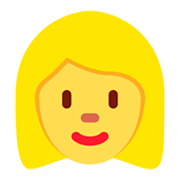 Émoji 👱‍♀️ Femme Blonde sur Twitter Twemoji 2.2.2.