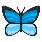 Emoji 🦋 Farfalla su Twitter Twemoji 2.2.2.