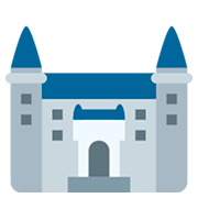Emoji 🏰 Castello su Twitter Twemoji 2.2.2.