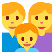 👪 Emoji Familia en Twitter Twemoji 2.2.2.