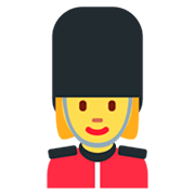 💂‍♀️ Emoji Guardia Mujer en Twitter Twemoji 2.2.2.