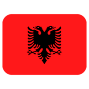 Emoji 🇦🇱 Bandiera: Albania su Twitter Twemoji 2.2.2.