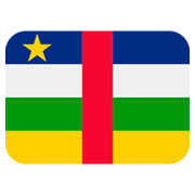 🇨🇫 Emoji Flagge: Zentralafrikanische Republik Twitter Twemoji 2.2.2.