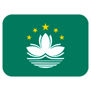 🇲🇴 Emoji Bandeira: Macau, RAE Da China na Twitter Twemoji 2.2.2.