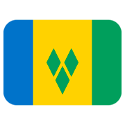 Émoji 🇻🇨 Drapeau : Saint-Vincent-et-les-Grenadines sur Twitter Twemoji 2.2.2.
